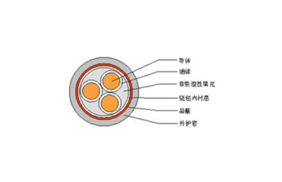 铜芯交联聚乙烯(聚氯乙烯)绝缘铜丝编织(铜带绕