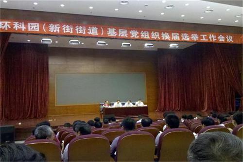 我公司领导受邀参加环科园基层党组织换届选举(图1)