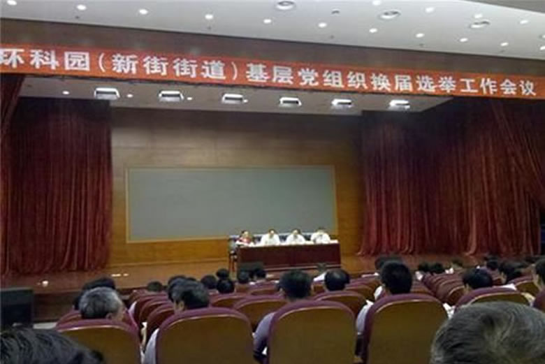 我公司领导受邀参加环科园基层党组织换届选举