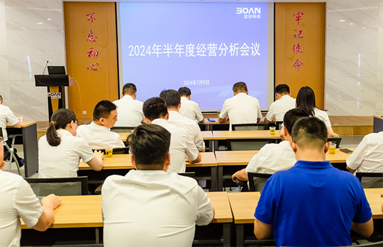 江苏宝安控股集团召开2024年半年度经营分析会议